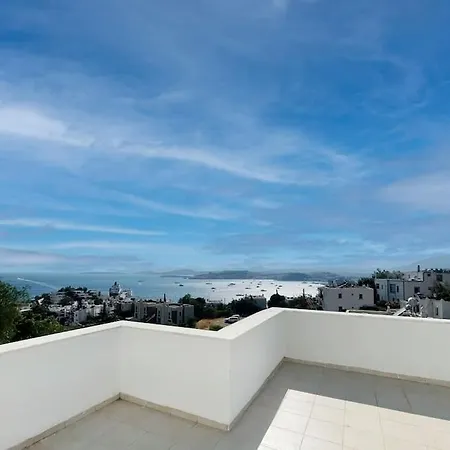 Private 5-bedroom With Pool And Sea View In * بودروم
